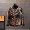 2021 New Fashion Floral Men Shirts Plus Size Flower Print Casual Camisas Masculina Black White Red Blue Male Turn-down Collar Shir218w