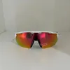 Oo9442 óculos de ciclismo uv400 óculos de bicicleta das mulheres dos homens esportes ao ar livre ciclismo óculos de sol da bicicleta óculos de equitação 3 lentes com caso