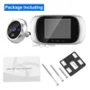 Sonnettes Wsdcam 2.8 pouces LCD judas numérique sonnette 90 degrés porte oeil visionneuse caméra Vision nocturne Photo porte anneau moniteur HKD230918