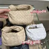 Top Jodie Bag Bottegass Luxury Candy Woven Underarm Super Mini Leather Tote Handbags Venetass