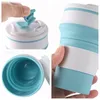 Tasse télescopique pliante en Silicone, portable, eau, extérieur, multifonction, voyage direct, sports chauds, tasse à café pliante