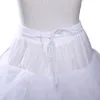 Robe de mariée en filet 6 couches sans cerceau, jupon Crinoline pour femmes, sous-jupe à la taille avec élastique pour mariage, 299y