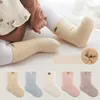 3pairs Kids Socks 2023 Winter Baby Socks Cute Cartoon Thicken Infant Socks Babe Warm Terry Socks 230918