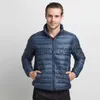 Men's Down Parkas Men Ultra Light Duck Down Jacket Winter Jacket C Series sans capuche J230918