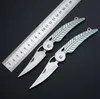 Multi-function Key Chain Mini Folded Knife Stainless Steel Pocket feather Fruit Knife Tactical Utility Knife Folding Blade Survival Knives