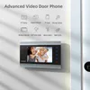 Sonnettes TMEZON 7 pouces 1080P TFT filaire système d'interphone vidéo porte téléphone caméra prise en charge enregistrement/instantané sonnette HKD230918