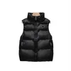 Męskie kamizelki damskie kurtki mody Krótki kamizelkę z kapturem długi styl Slim Top Emipear Windbreaker Pocket Out Outsize Lady Warm Coats Designer Ubrania HKD230918