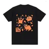 T-shirt da uomo Chainsaw Man Pochita Shirt Uomo Harajuku Estetica Grafica Kawaii Tshirt Unisex Anime Manga Cartoon Streetwear Tees Tops