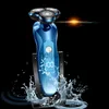 Elektriska rakare Electric Shavers Electric Shaver Rotary Shaver Electric Razor Beard Trimmer Rechargeble Hair Cutting Shaving Machine Clipper For Men Water Prooo