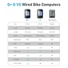 Bike Computers XOSS G plus G bike GPS Bicycle Computer Wireless Speedometer Waterproof cycling gps cycle computer Bicycle speedometer 230918