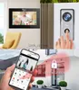 Dzwonki do drzwi 1080p Tuya Smart Wi -Fi Intercom dla apartamentu domowego dla domu metalowy 7 -calowy ekran dotykowy HKD230918