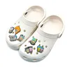 Charms Moq 100Pcs Tea With Milk Coffee Cup Cute Cartoon Pattern Clog 2D Soft Rubber Lovely Shoe Accessories Shoes Buckles Charm Decora Dhjy3