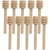 Spoons Wooden Honey Stick Long Handle Rods Kitchen Pot Sticks Coffee Stirring Accessory