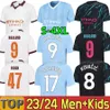 4XL XXXL 23/24 HAALAND SOCCER JERSEYS MANS CITIES FINAL ISTAMBUL KIT pedras GREALISH DE BRUYNE FODEN camisa de futebol infantil 2023 2024 J.Alvarez MANCHESTE uniforme de ANO NOVO