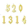 złota liczba świec urodzin