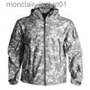 Mäns jackor kamouflage militär taktisk jacka jaktjackor mjuk skal man strid vattentät fleece multicam kappa utomhusjacka J230918