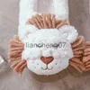 Slippers Fashion Couple Shoes Cute Cartoon Lion Ladies Winter Indoor Home Non-slip Soft Bottom Bag Wit Warm Confinement Shoes x0916