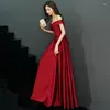 Ethnische Kleidung, schulterfrei, chinesisches orientalisches kurzes Cheongsam-Abendkleid, elegante Prinzessinnenkleider, modernes Qipao, Hochzeit, Sommer, Damen, sexy