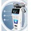 13 H2O2 Hydra Yüz İncelemeleri RF Kaldırma Yüz Masajı Skin Scrubber Ultrasonik Hidro Oksijen Makinesi Kadın Erkek Cilt Kullanım