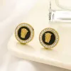 Luxury Designer Stud Earrings 18 Gold Plated Letter Jewelry Love Earrings Stainless Steel Earrings Family Wedding Gift Jewelry