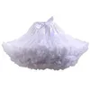 Vita svarta flickor petticoats bröllop brud crinoline lady underskirt för fest balettdans kjol tutu271r