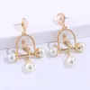 Dangle Earrings HerDream High Quality Pearl Birdcage Bird Drop For Women Elegant Cute Anti Fading Alloy Fashion Jewelry Wholesale