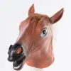 Party Masks Horse Head Mask Cosplay Masquerade Party Funny Party Funny Halloween Headgear Dog Horse 230918 juni