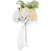 Fiori decorativi bouquet artificiale bouquet falso mazzo simulato quinceanera faux