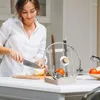 Cuillère de rangement de cuisine et porte-couvercle, Pot multifonctionnel pendant la cuisson, support d'assiettes antirouille, Gadget d'outils de repos