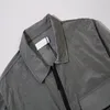 Projektant Stones Island Mens Jackets Stoney Płaszcz Koszulka podwójna kieszonkowa kurtka odblaskowa ochrona przeciwsłoneczna kurtka wiatrówka Mężczyźni najwyższej jakości