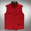 Vests Designer Down Gillets Cg Winter Canadaian Luxury body warmer Ruff winter Vest waistcoat Goosing Coat Exterior gillets unisex size XS-XXL HKD230918