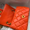 سلسلة خشنة Crossbody حقيبة جلدية أصلية رسائل أزياء من الماس مصممة مصممة حقائب اليد محفظة أعلى جودة رفرف الكتف أكياس الفاخرة