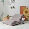 Pillow Bean Bag Lazy Sofa Tatami Foldable Dismantling Wash Casual S Bay Window Back Floor Recliner Decorative Pillows For