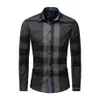 Chemises à carreaux pour hommes boutonné t coupe régulière à manches longues flanelle chemise décontractée hommes veste manteau hauts pour hommes grande taille FM1992400