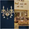 Wall Lamps Crystal Lamp Luxury Modern Living Room K9 Light Top Grade Beside Lighting Drop Delivery Lights Indoor Dhnvw