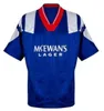 Glasgow Rangers FC Retro voetbalshirts GERRARD GASCOIGNE LAUDRUP MCCOIST gerrard MCCOIST voetbaluniformen 87 90 92 93 94 95 96 97 99 01 08
