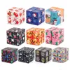 Jouet de décompression Cube magique pliable infini S Puzzle Jouets de soulagement Anxiété Soulagement Halloween Noël Pâques Cadeaux de livraison directe No Dh3Fx