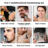 Electric Shavers Original Digital Display All In One Hair Trimmer for Men Eyebrow Beard Trimmer Electric Hair Clipper Grooming Kit Haircut x0918