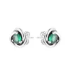 Stud Earrings 2023 925 Sterling Silver May Birthstone Eternity Circle For Women Fine Jewelry Wedding Ear Brincos Wholesale