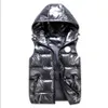 Men's Vests monclair Men S Vest Man Women Winter Down Vests Heated Bodywarmer Mans Jacket Jumper Outdoor Warm Feather Outfit Parka Outwear HKD230918