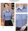Women's Blouses Fashion Women Shirts Office Ladies 2 Piece Pant And Tops Sets Work OL Styles