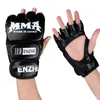 Sports Gloves 5 Colors Thick Boxing Gloves MMA Gloves Half finger Sanda Taekwondo Fight MMA Sandbag Gloves Professional TKD Training Equipment 230918