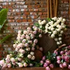 Decoratieve Bloemen Simulatie Coke Edge Rose Hoge Kwaliteit Kunstzijde Bruiloft Decor Thuis Woonkamer Eettafel Decoratie