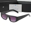 2023 مصمم الأزياء النظارات الشمسية الكلاسيكية النظارات Goggle Outdoor Beach Sun Glasses for Man Woman Tillgular Signature 5 Colors 202