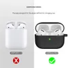 Earphone Accessories Silicone Cases For Apple Pro Case Earphones Wireless Bluetooth Headset Air Pods Cover case 230918