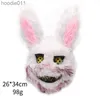 Costume Accessories Party Masks Halloween Scary Head Cover Rabbit Cosplay Mask Bear Bunny Costume Props Dress Up Mask for Halloween Party Scary Headgear CostumeLT0