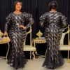 Robes grande taille MD africain pour les femmes 2023 fête de mariage soirée Robe sirène Dubaï Turquie taille Robe de luxe Sequin vêtements Boubou 230918