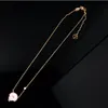 Pumpkin Pendant Necklace For Women Men Designer Neck Chain 4 Colors Jewelry