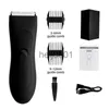 Electric Shavers Hair Cutting Machine Professional Beard Trimmer Electric Shaver for Adult Body Hair Shaving IPX7 WaterProof Safety Razor Clipper x0918