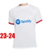 23 24 Gavi Lewandowski FC Barcelonas Soccer Jersey Adama Pedri Camiseta De Futbol Ferran 2023 2024 Ansu Fati MemphisファンDest Football Shirt Men Kit Kid
